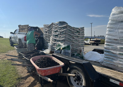 Bags of Mulch