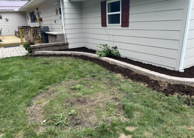 Stone Border design and installation