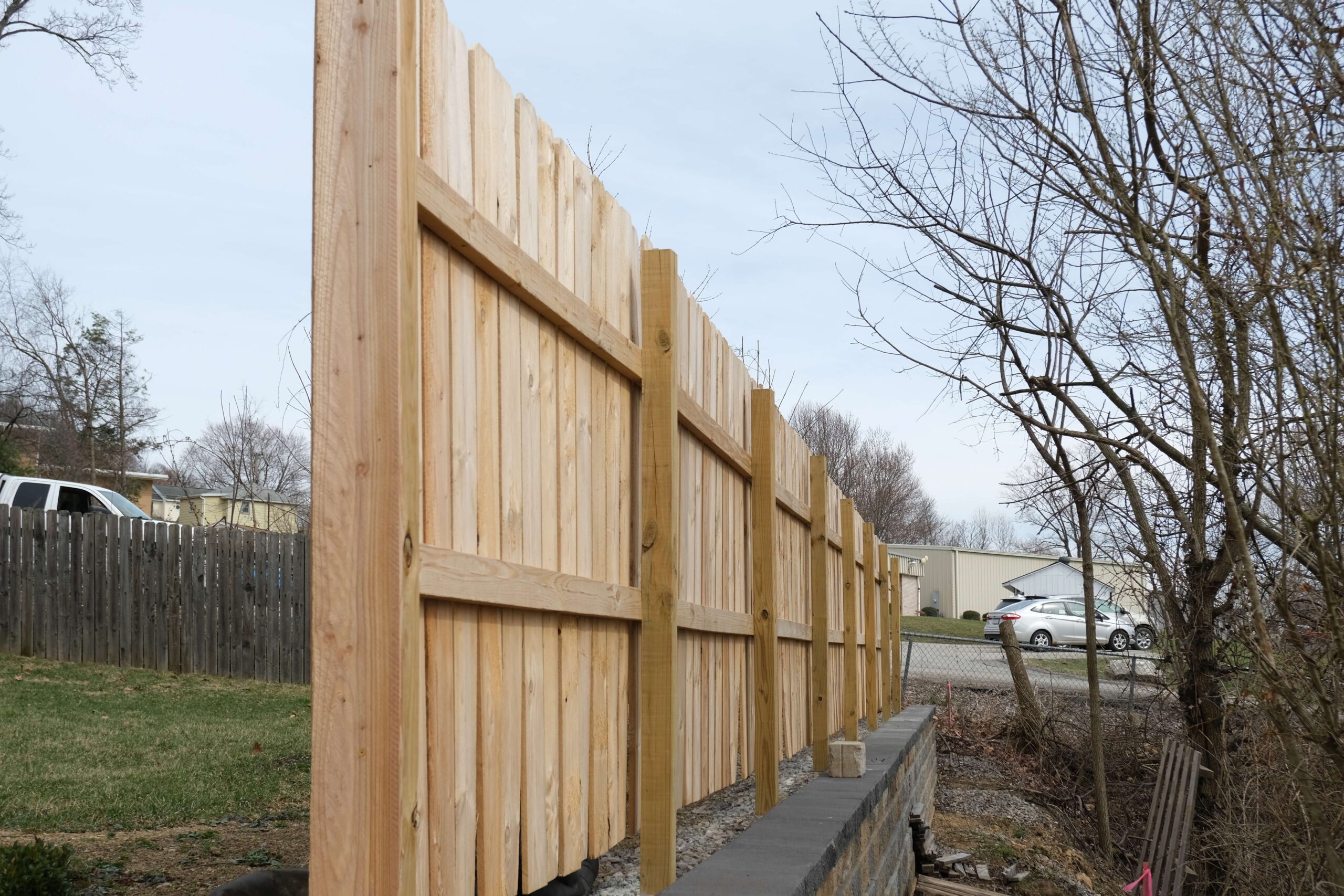 Wooden Garden Fence